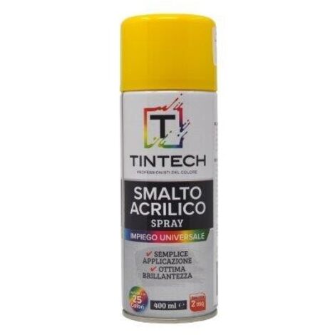 TINTECH SMALTO SPRAY 400ML GIALLO TRAFFICO