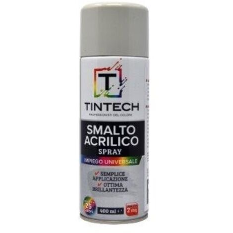 TINTECH SMALTO SPRAY 400ML GRIGIO ARGENTO