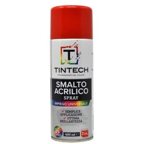 TINTECH SMALTO SPRAY 400ML ROSSO SEGNALETICA