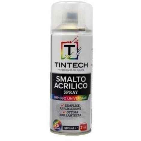 TINTECH SMALTO SPRAY 400ML TRASPARENTE OPACO