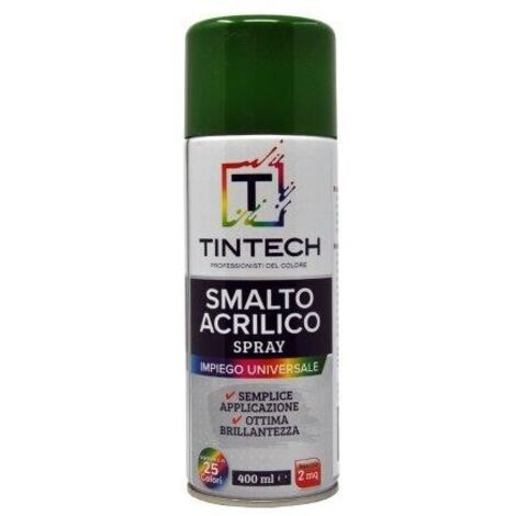 TINTECH SMALTO SPRAY 400ML VERDE FOGLIA