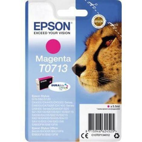 Tintenpatrone Originalzubehör T0713 ca. 250 Seiten magenta 5,5ml