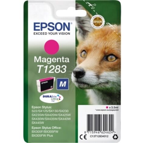 Tintenpatrone Originalzubehör T1283 ca. 140 Seiten magenta 3,5ml