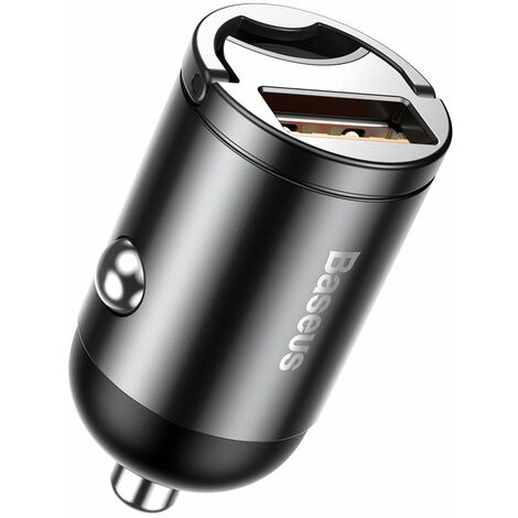 Tiny Star USB 30W Schnellladegerät Smart Mini Autoladegerät Grau