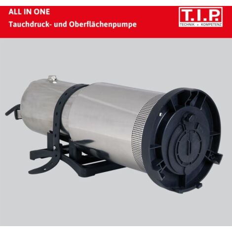 T.I.P. 4in1 Zisternenpumpe - Edelstahl, 6.000 l/h, 43 m Förderhöhe, integrierte Automatik, Subgarden 6000 AUT, 30137