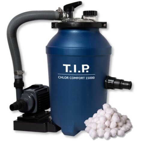T.I.P. Poolfilteranlage Chlor Comfort 15000 Poolfilteranlage