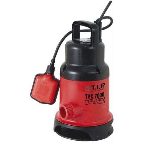 T.I.P. - Technische Industrie Produkte TVX 7000 30268 Schmutzwasser- Tauchpumpe 7000 l/h 5 m