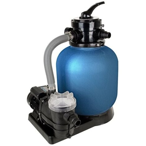 T.I.P. Schwimmbadfilter Set Spf 370 F 13.200 l/h Sandfilteranlage Filteranlage