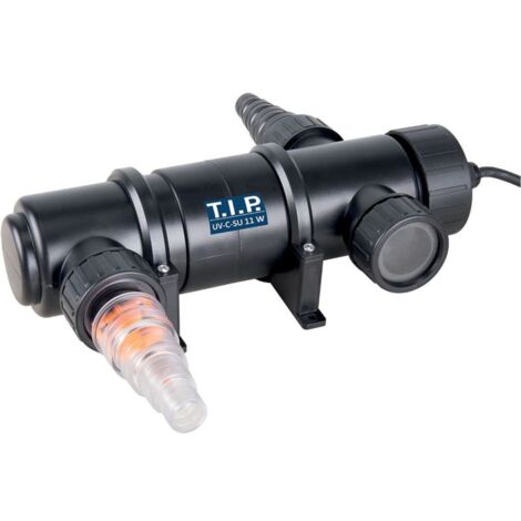 TIP Spot UV-C - Pour bassins jusqu&39à 10 000 l, UV-C 11 W réduit les bactéries et les algues, voyant lumineux, UV-C-SU 11 W 30432