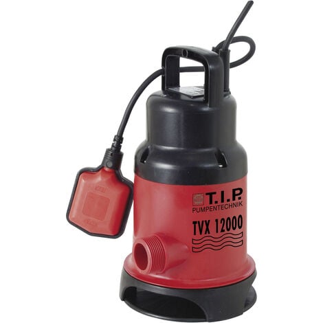 T.I.P. - Technische Industrie Produkte TVX 12000 30261 Schmutzwasser-Tauchpumpe 10800 l/h 6 m