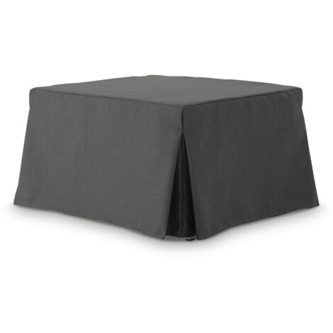 TIP-TOP Schlafhocker aus wasserfestem Stoff  T13 73 cm anthrazit