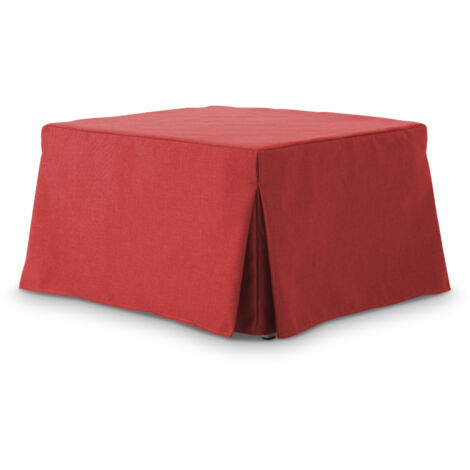 TIP-TOP Schlafhocker aus wasserfestem Stoff  T13 73 cm rot