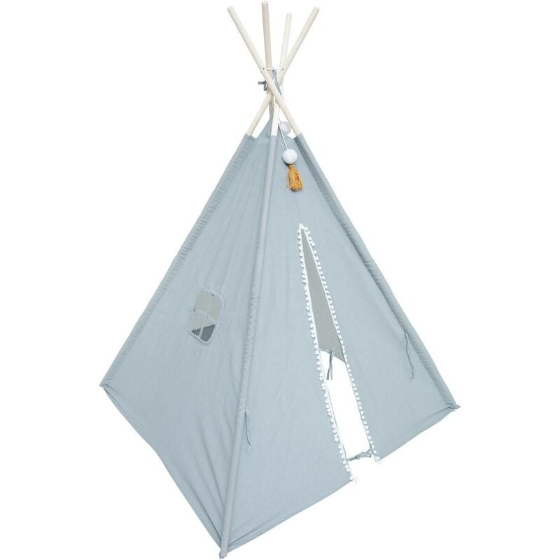 Tipi enfant Wapi bleu H160cm Atmosphera créateur d'intérieur