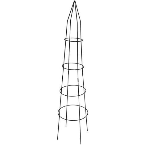 Tipi Haut Anthracite Décoration De Jardin Moderne Et Résistante - Louis Moulin