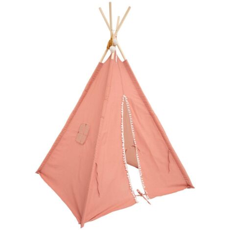 Tipi Kind Wapi Baumwolle und Pappel - terrakotta-rosa