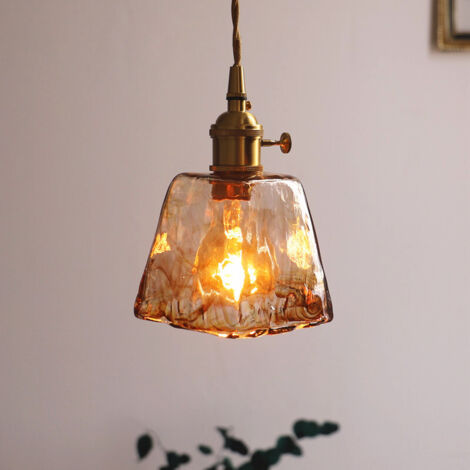 Tipo A - Stile Vintage 4W LED Luce Calda Ambra Lampada a Sospensione in Vetro E27 Illuminazione Domestica