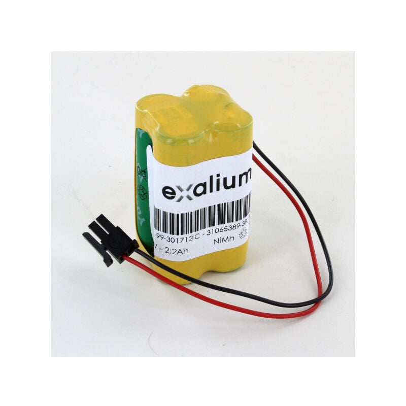 Exalium Premium - Batteria NiMh tipo 99-301712 da 4,8 v per Visonic PowerMax Express