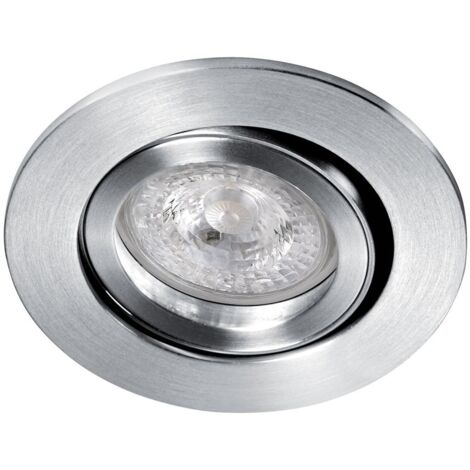 TIPO R-12 Encastré GU5,3 rond orientable et basc. alu Lpe non incl. 4132