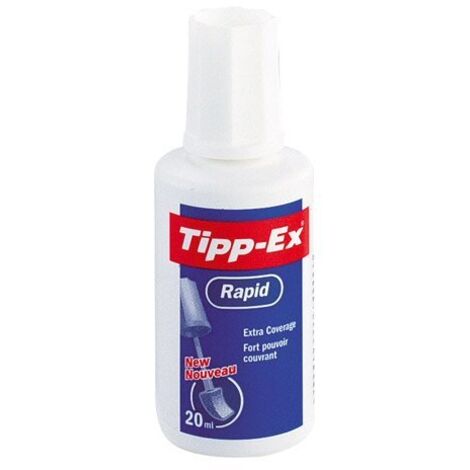 Tipp-Ex Korrekturflüssigkeit Rapid 8119146 schnelltrocknend 25ml weiß