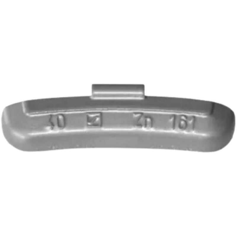 Tiptop - Masse 161 jante tôle à bord plat zinc plastifié 40g - lot de 50 pcs - 5666078