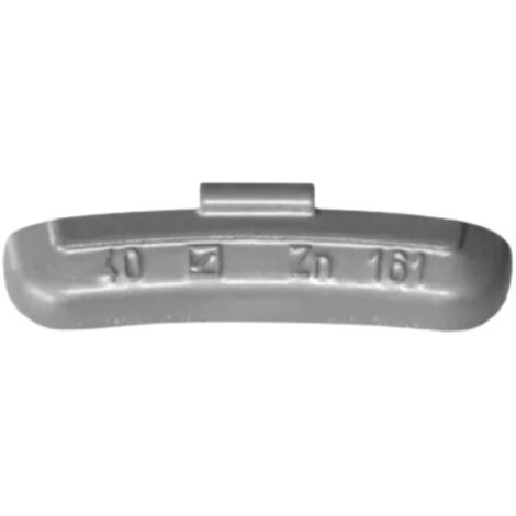 TIPTOP - Masse 161 jante tôle à bord plat zinc plastifié  40g - lot de 50 pcs - 5666078