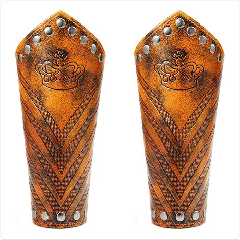 Tir à l'arc Arm Guard Manches Brassards en Cuir Protection de Bras Protège