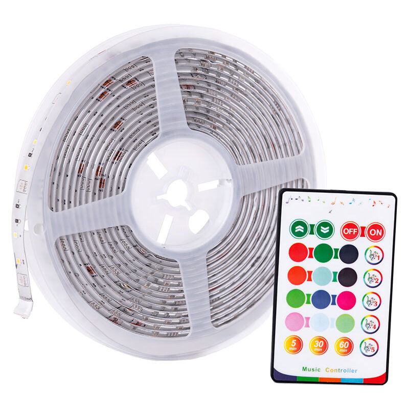 

Tira 72 LEDs Digital WIFI 12VDC RGB+CW+WW IP65 Control Remoto Compatible Tuya (TYWPC6-25T5)