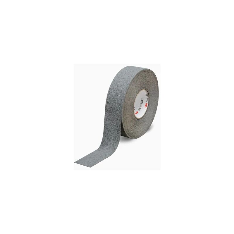 3M - Tira antideslizante de agresividad media Safety-Walk 300 Series, 18.3 m Gris - 51 mm - Gris