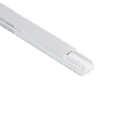Tira Canaleta 2 mtrs 16x10mm Blanca