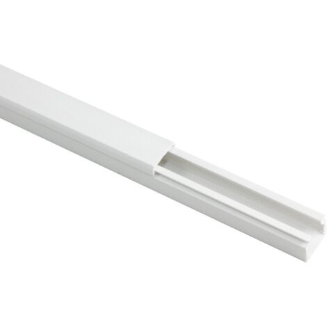 Tira canaleta 2 mtrs Blanca 16x16 PVC