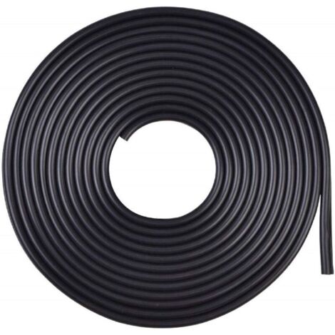 Tira de goma protectora para puerta de coche, 5 m, borde de puerta, moldura, borde, antiarañazos