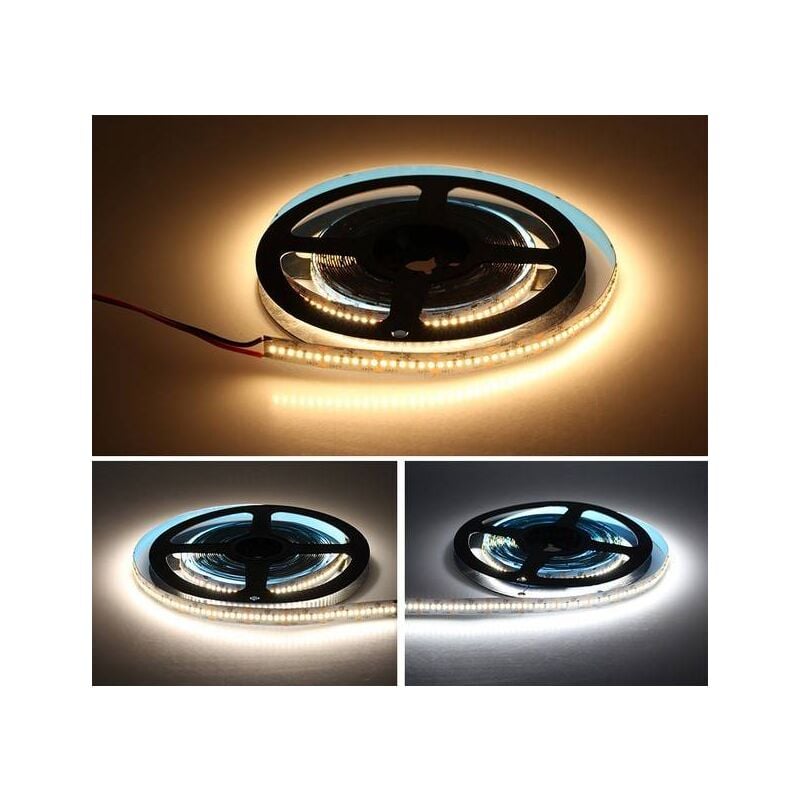 

Barcelona Led - Tira de LED 24V-DC 26W/m CRI90 monocolor IP20 Rollo 5 metros | Blanco Cálido