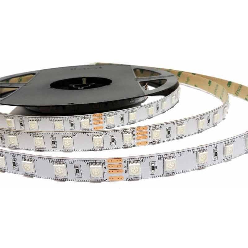 

Barcelona Led - Tira de LED 24V-DC 72W multicolor RGB IP20 Rollo 5 metros | RGB