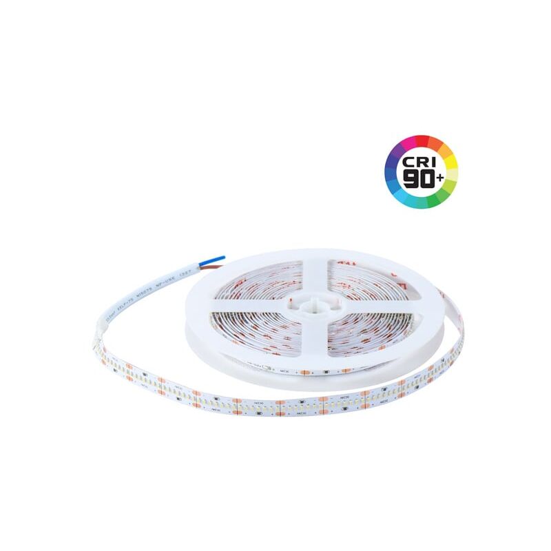 

Tira de LED 75W 24V DC SMD2110 350LED/m 15W/m IP20 (5 metros) Blanco Cálido 3000K | IluminaShop