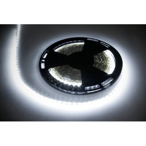 Tira de LED de 25 m, blanco frío, 5050SMD, 12 V, 5,6 W, Rebel diode string