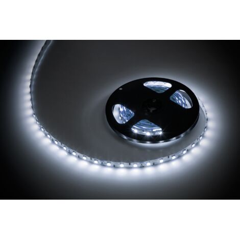 Tira de LED de 5 m, blanco frío, 5050SMD, 12 V, 5,6 W, Rebel diode string