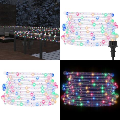 Tira de luces con 480 LED de colores PVC 20 m - Luces decorativas - Luces led
