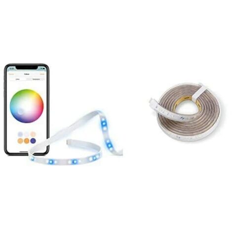 TIRA DE LUCES EVE - TIRA LED INTELIGENTE - TODOS LOS TONOS DE BLANCOS Y COLORES - 1.800 LÚMENES - NO SE REQUIERE GATEWAY