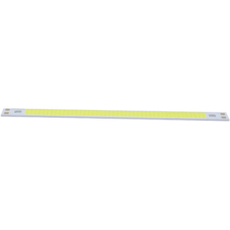 Tira de luz LED COB de 10 W, 3000-6500 K, 12-14 V, fuente de luz de alto brillo, 200 x 10 mm, blanco neutro a blanco cálido.
