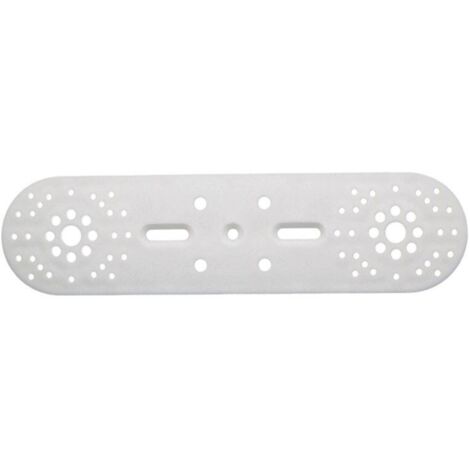 Tira de montaje plana universal Onnline para espaciado de 10-15 cm
