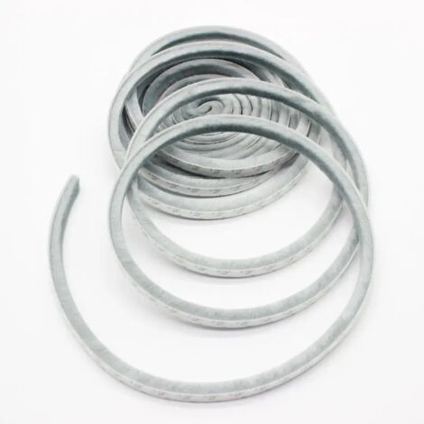 Tira de sellado autoadhesiva de 5 m, cepillo de 9 x 5 mm, gris, anticorriente e insonorizada.