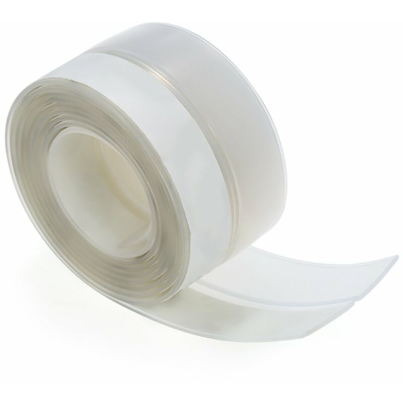 

Tira de sellado de 3,3 pies 1 m, adhesivo de sellado de goma de silicona, para ventana de puerta,Transparente, 25 mm