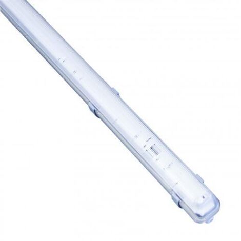 Tira exclusiva para 2 tubos LED de 120cm - IP65