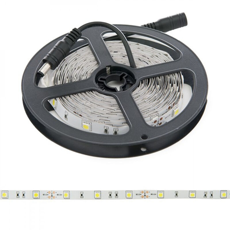 

Tira LED 150 X SMD5050 12VDC x 5M | Blanco Frio (PL219007)