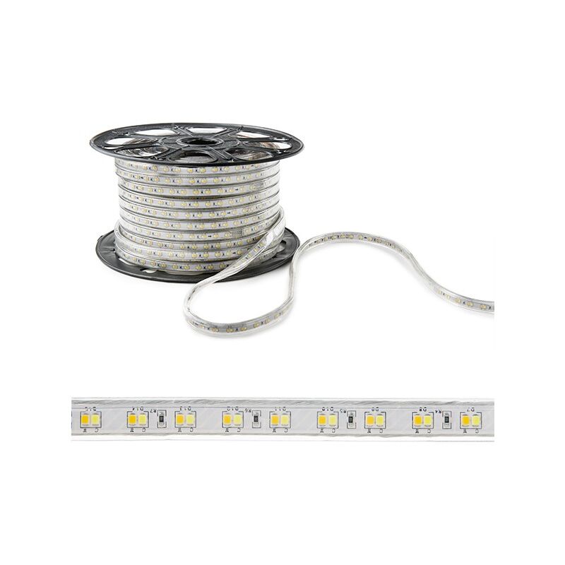 

Tira de 120 LEDs/M 12W 12Lm SMD2835 230VAC IP65 30.000H [WM-SMD2835-G-120-M] | Cálido/Frío (WM-SMD2835-G-120-M)