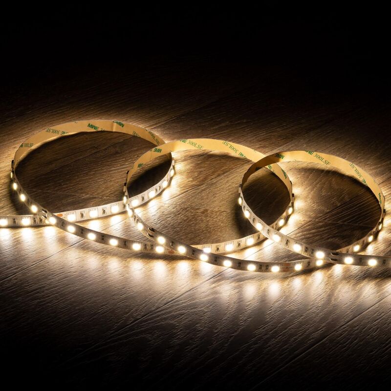 

Tira LED 24V DC 60 LED/m 5m IP20 CRI90 Expert Color Blanco Neutro 4000K - 4500K - Blanco Neutro 4000K - 4500K