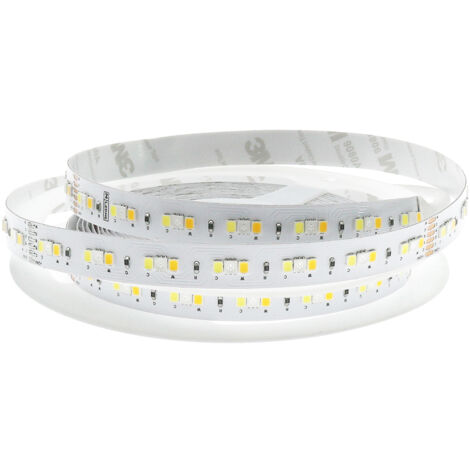 Tira Led 24V Dc Smd2835+3535 Classique Ip20 Rgb+Cct 168 Led/m - 5 Métros - Ledme - LM2473
