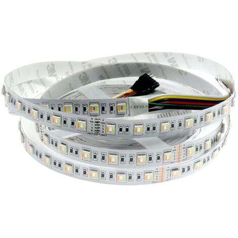 Tira Led 24V Dc Smd5050 Videny Ip65 Rgb+CCT 60 Led/m - 5 Métros RGB+CCT - Ledme - LM2456