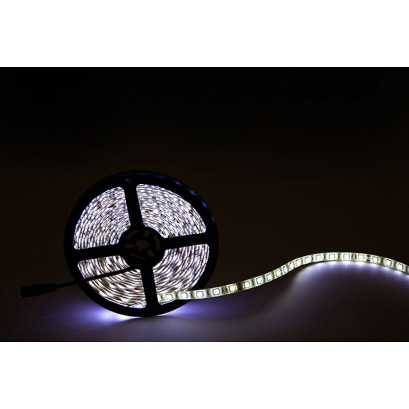 

Tira LED 300 LEDs 60W SMD5050 24VDC IP65 x 5M | Blanco Natural (CA-5050-60-24-IP65-CW)