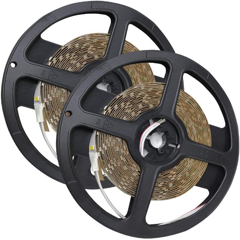 

Led Atomant Sl - Tira LED 5M 24V 18W/m 60LED/m | Blanco Cálido 3000K - Pack 2 Uds. - Blanco Cálido 3000K